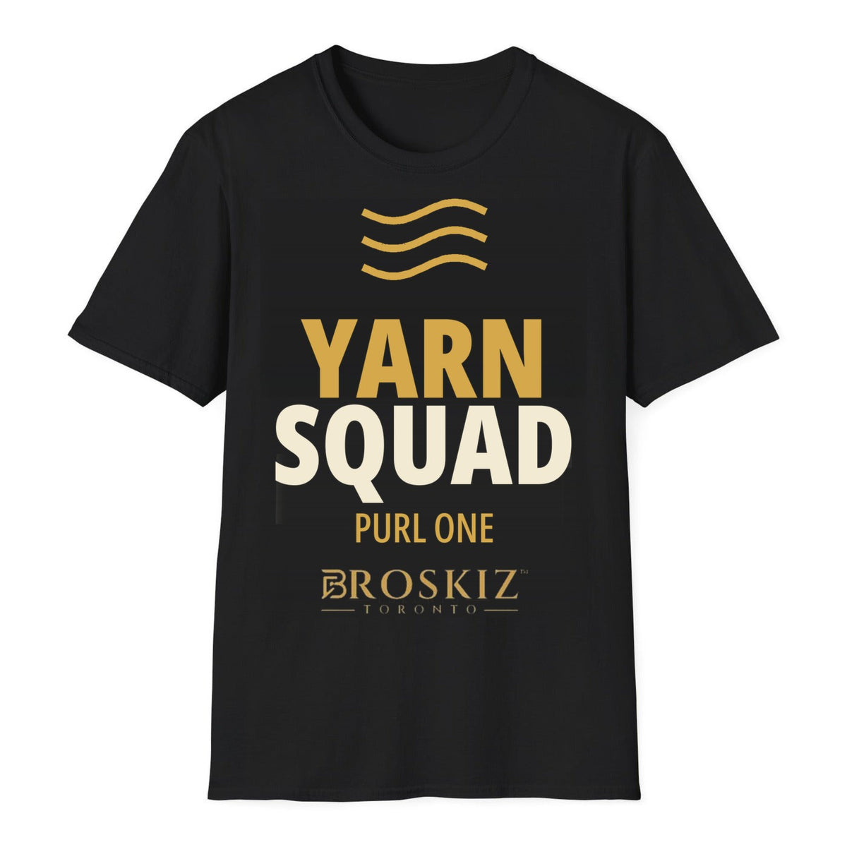 Yarn Squad Tee - Black