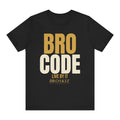 Bro Code Tee - Black flat mockup