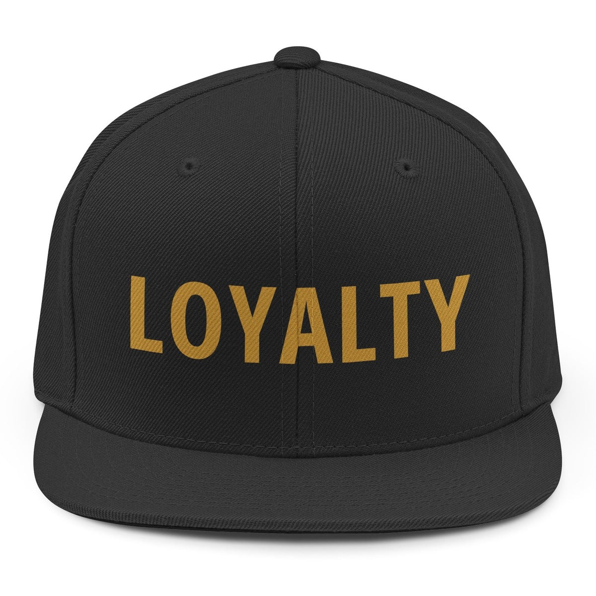 Loyalty Snapback - Black mockup