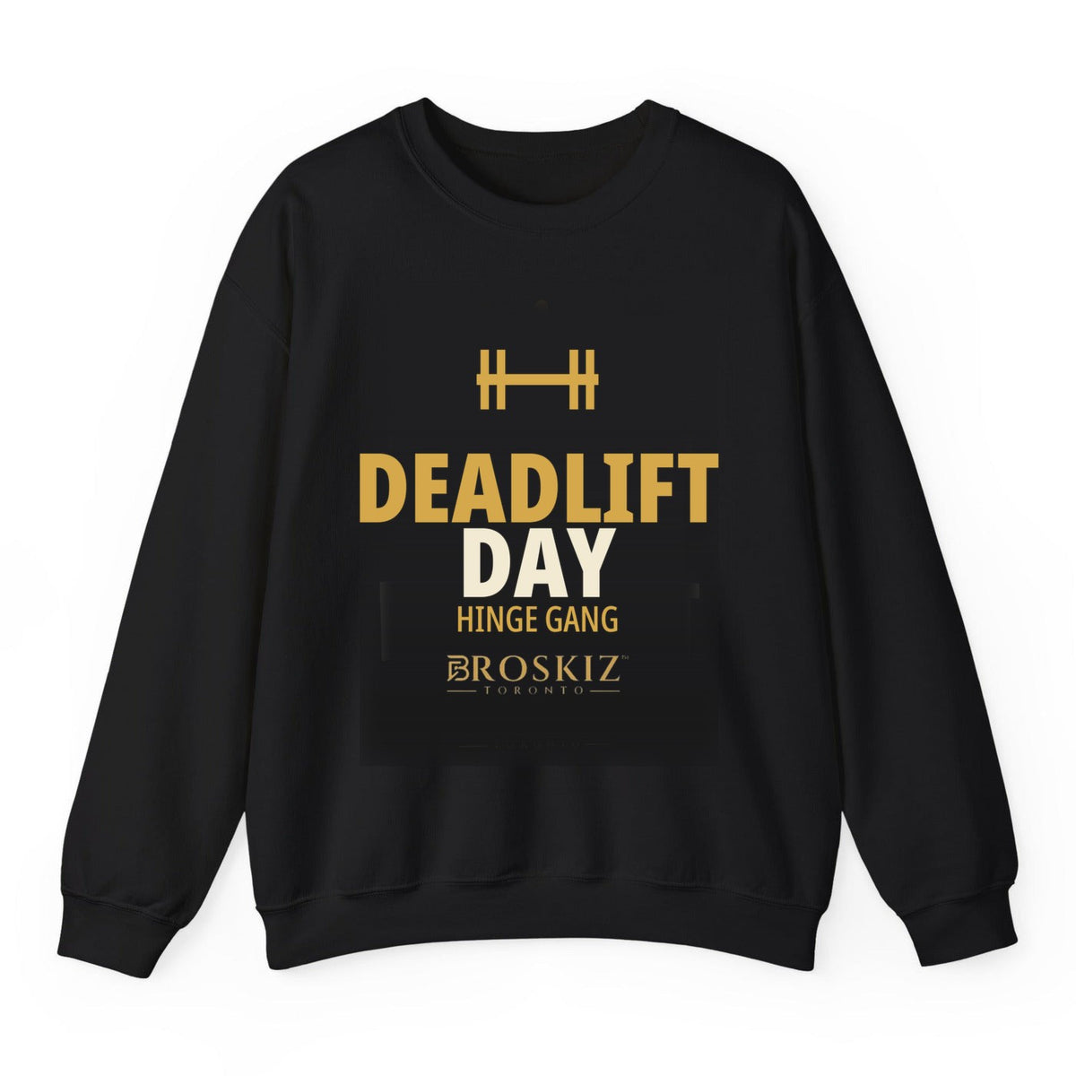 Deadlift Day Crewneck - Black