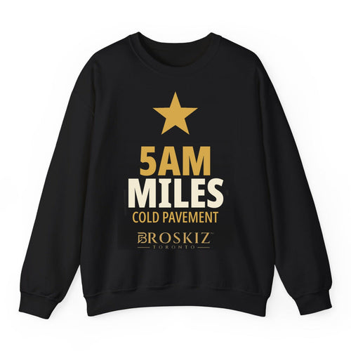 5AM Miles Crewneck - Black