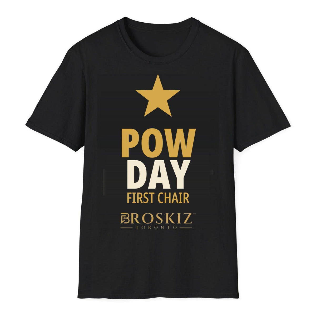Pow Day Tee - Black