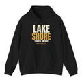 Lakeshore Hoodie - Black flat mockup