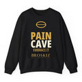 Pain Cave Crewneck - Black
