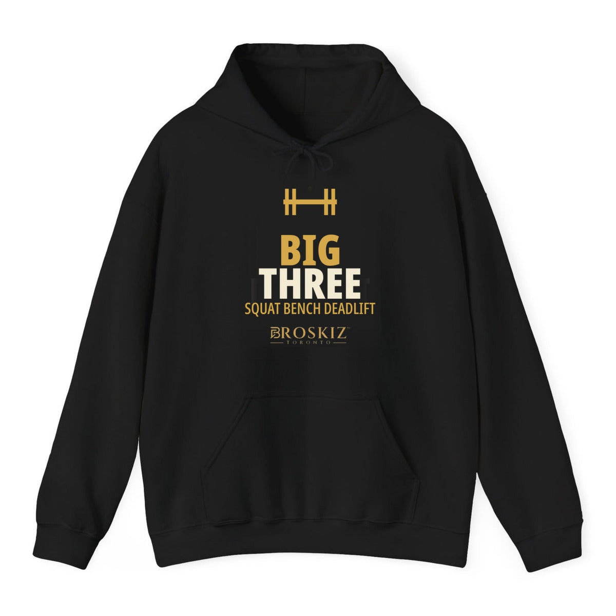 Big Three Hoodie - Black