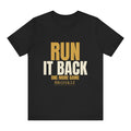 Run It Back Tee - Black flat mockup