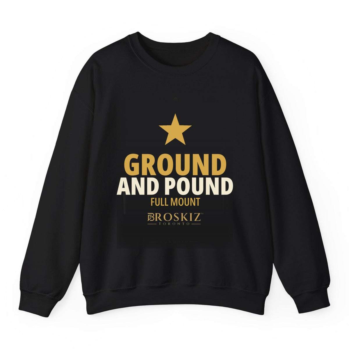 Ground and Pound Crewneck - Black