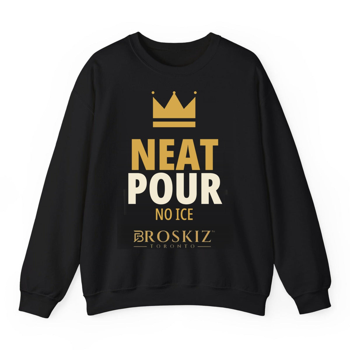 Neat Pour Crewneck - Black