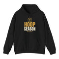 Hoop Season Hoodie - Black flat mockup