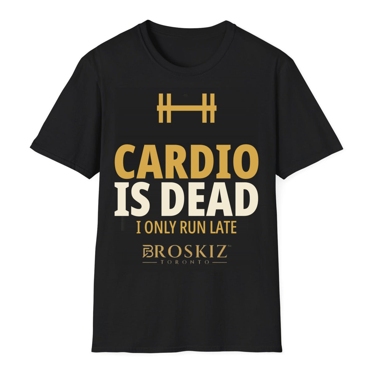 Cardio Is Dead Tee - Black