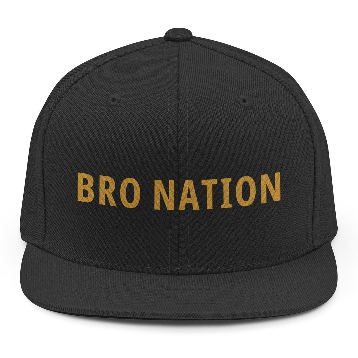 Bro Nation Snapback - Black mockup