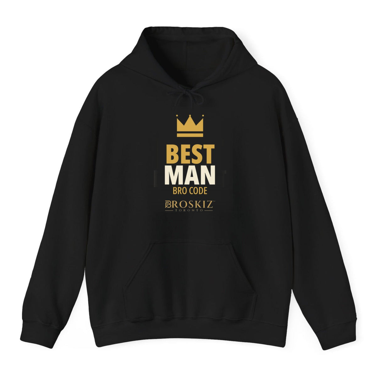 Best Man Hoodie - Black