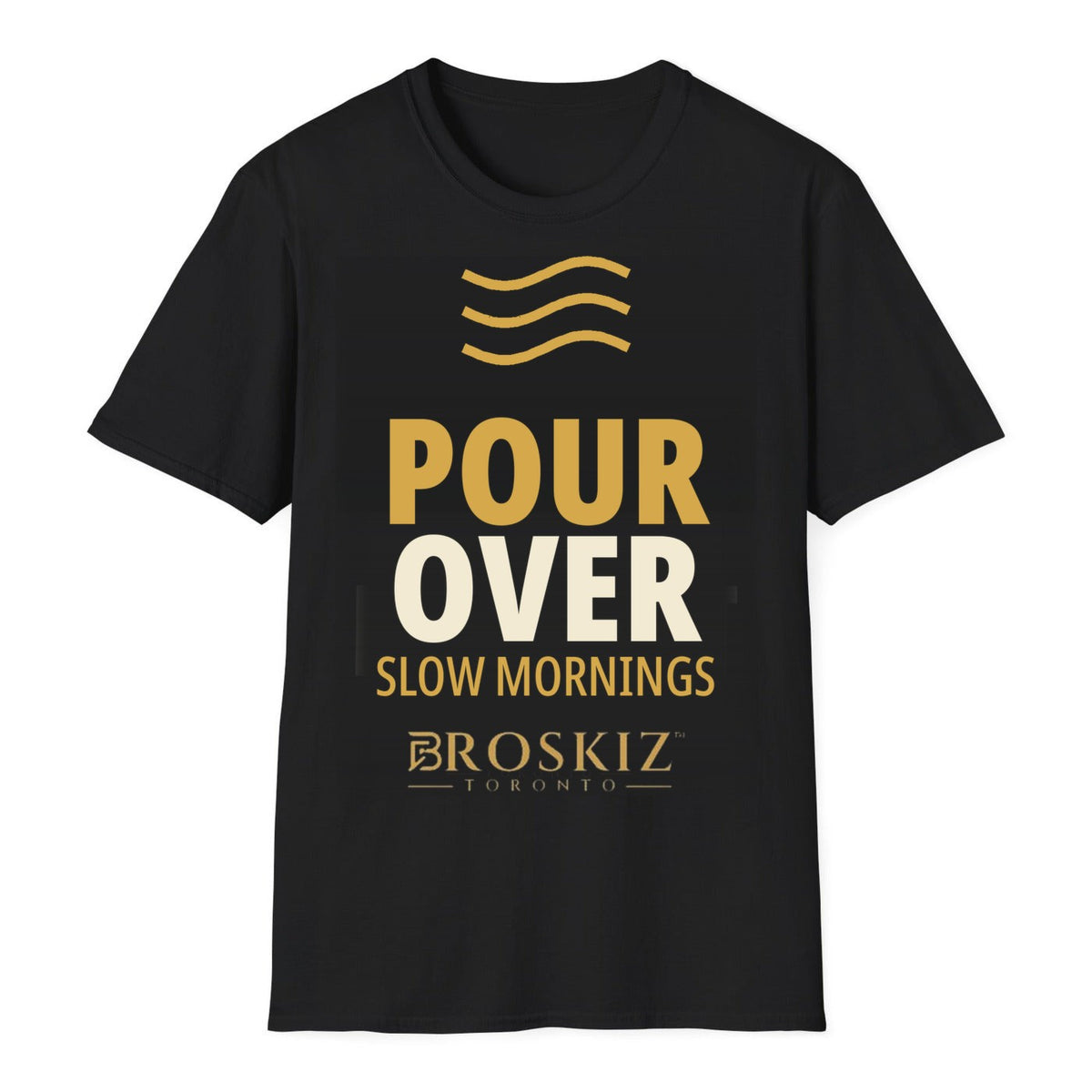 Pour Over Tee - Black