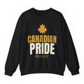 Maple Leaf Pride Crewneck - Black flat mockup