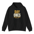Day Ones Hoodie - Black flat mockup