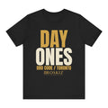 Day Ones Tee - Black flat mockup