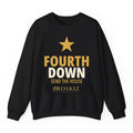Fourth Down Crewneck - Black
