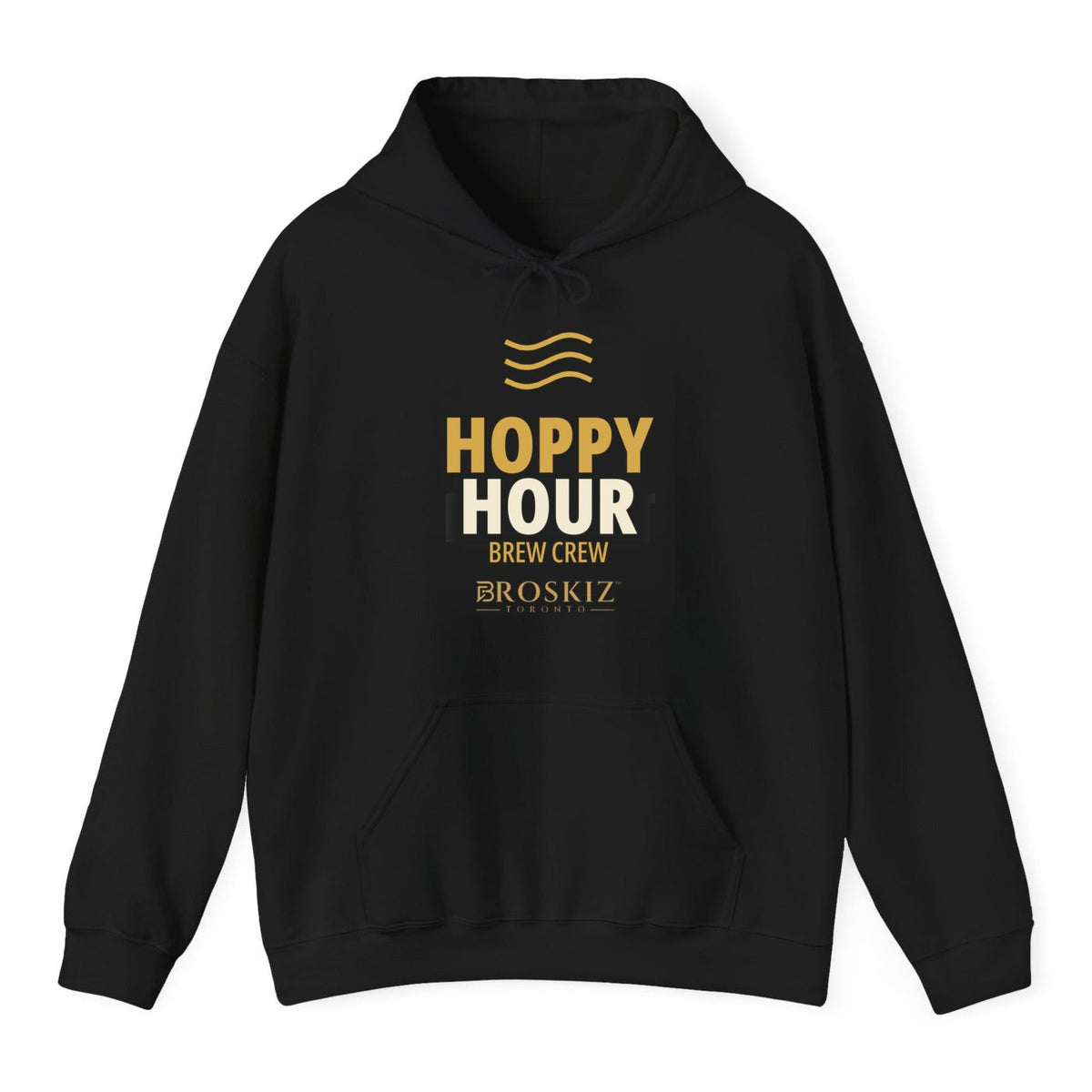 Hoppy Hour Hoodie - Black