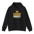 Champ Mindset Hoodie - Black flat mockup