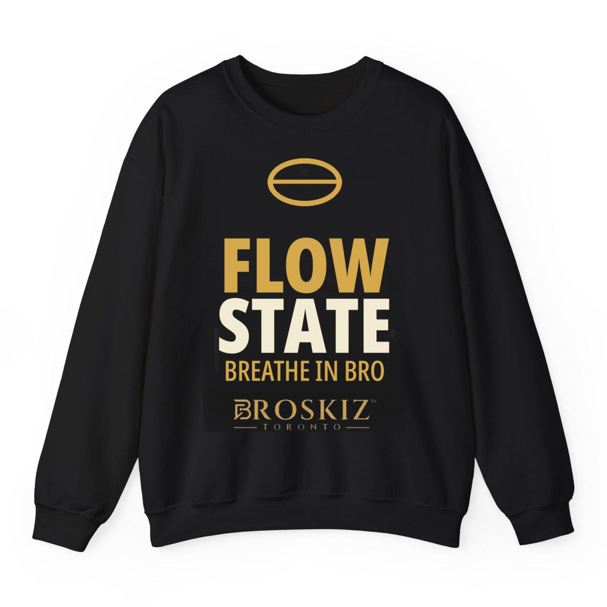 Flow State Crewneck - Black
