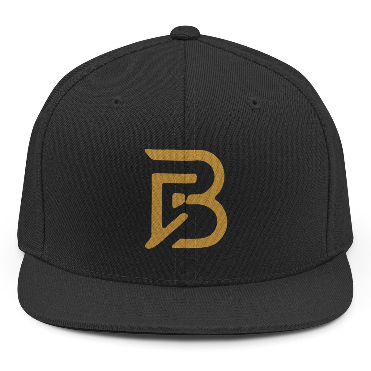 Fancy B Snapback - Black mockup