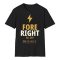Fore Right Tee - Black