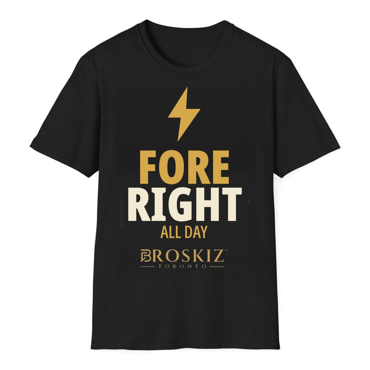 Fore Right Tee - Black