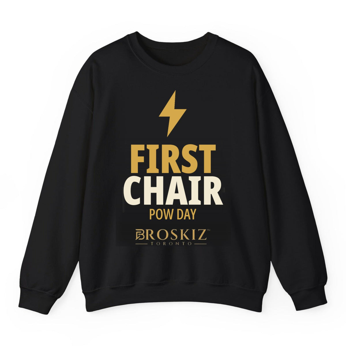 First Chair Crewneck - Black