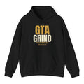GTA Grind Hoodie - Black flat mockup