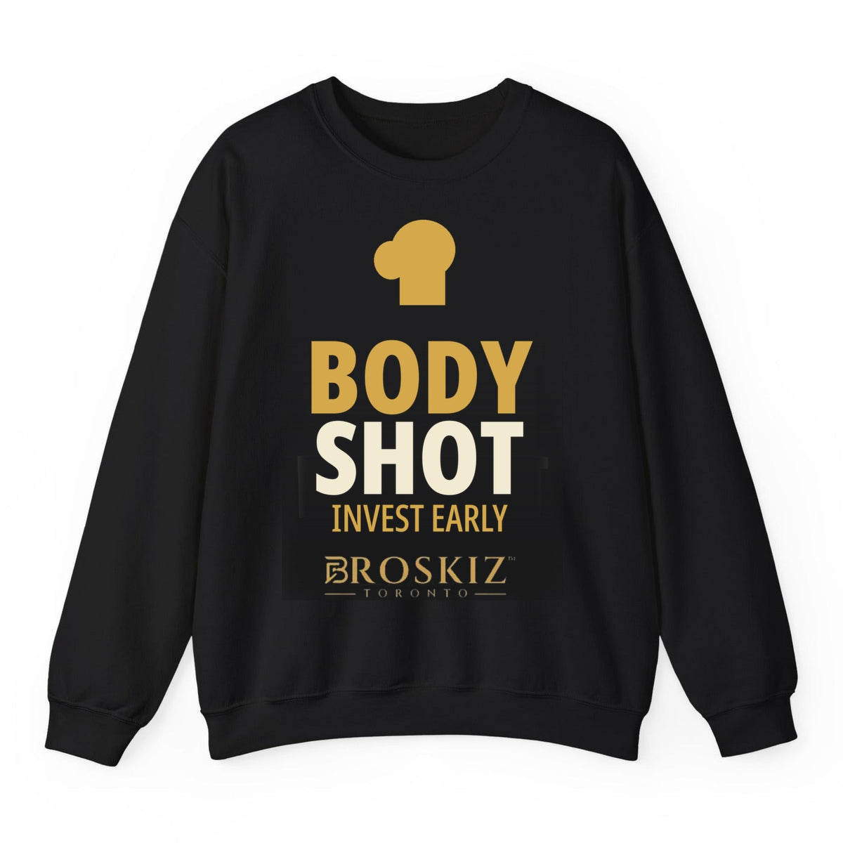 Body Shot Crewneck - Black