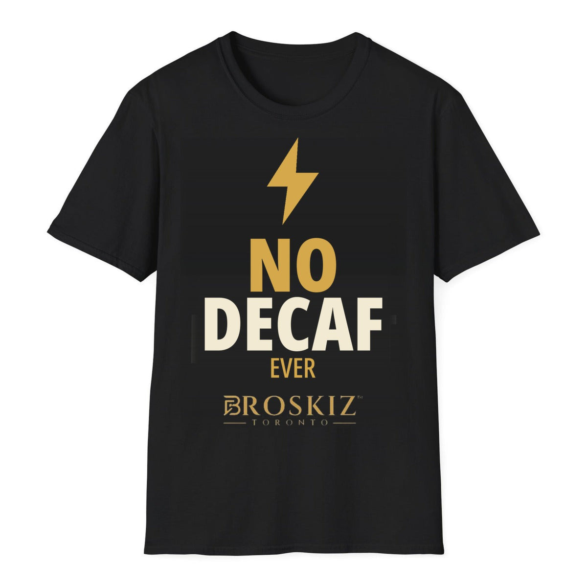 No Decaf Tee - Black