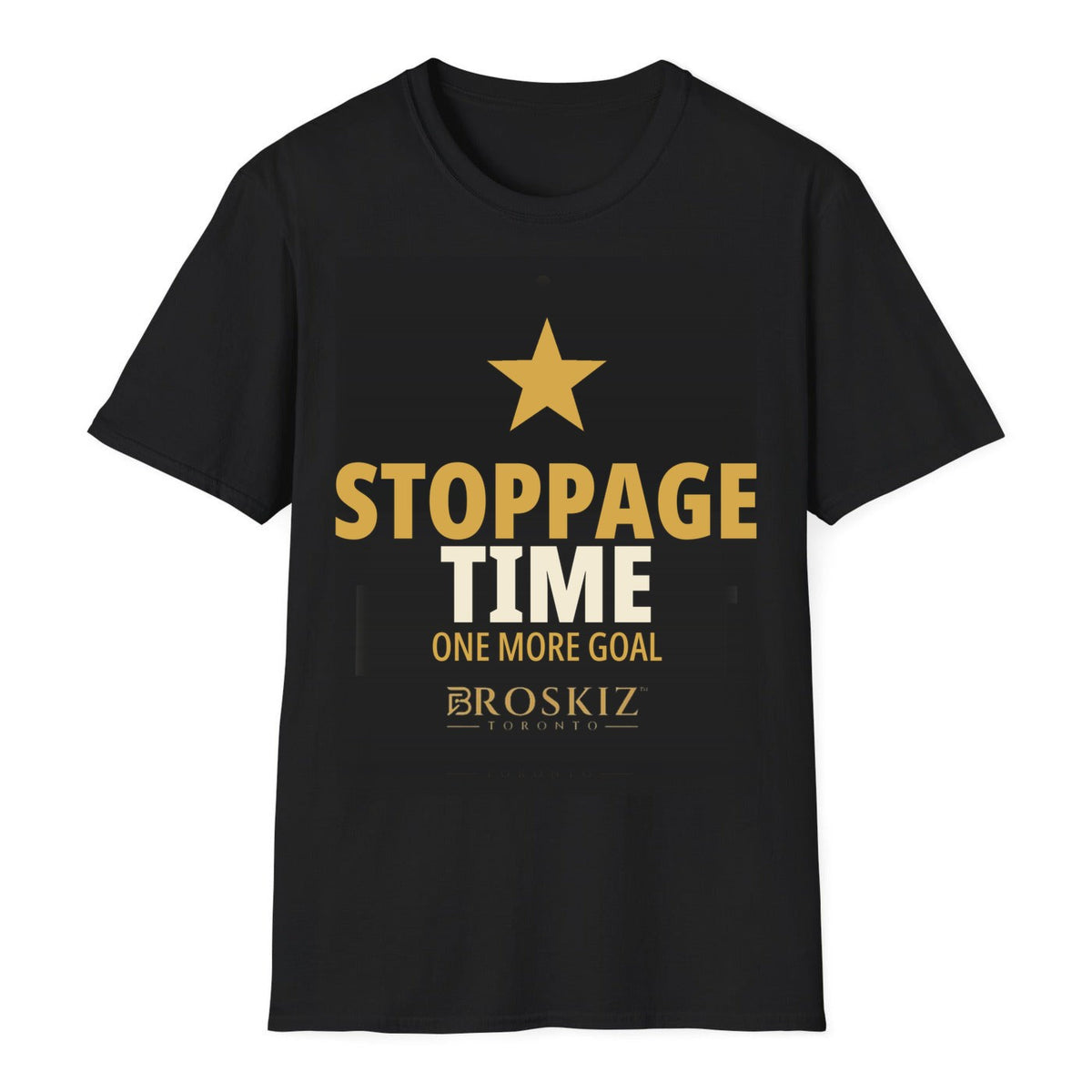 Stoppage Time Tee - Black