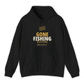 Gone Fishing Hoodie - Black
