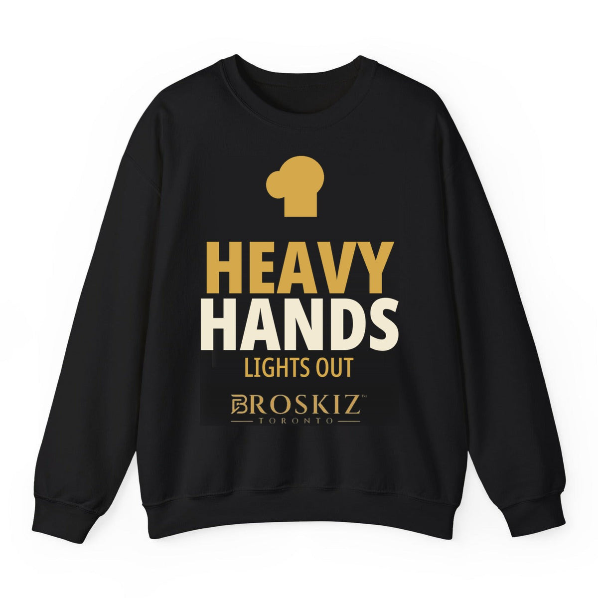 Heavy Hands Crewneck - Black