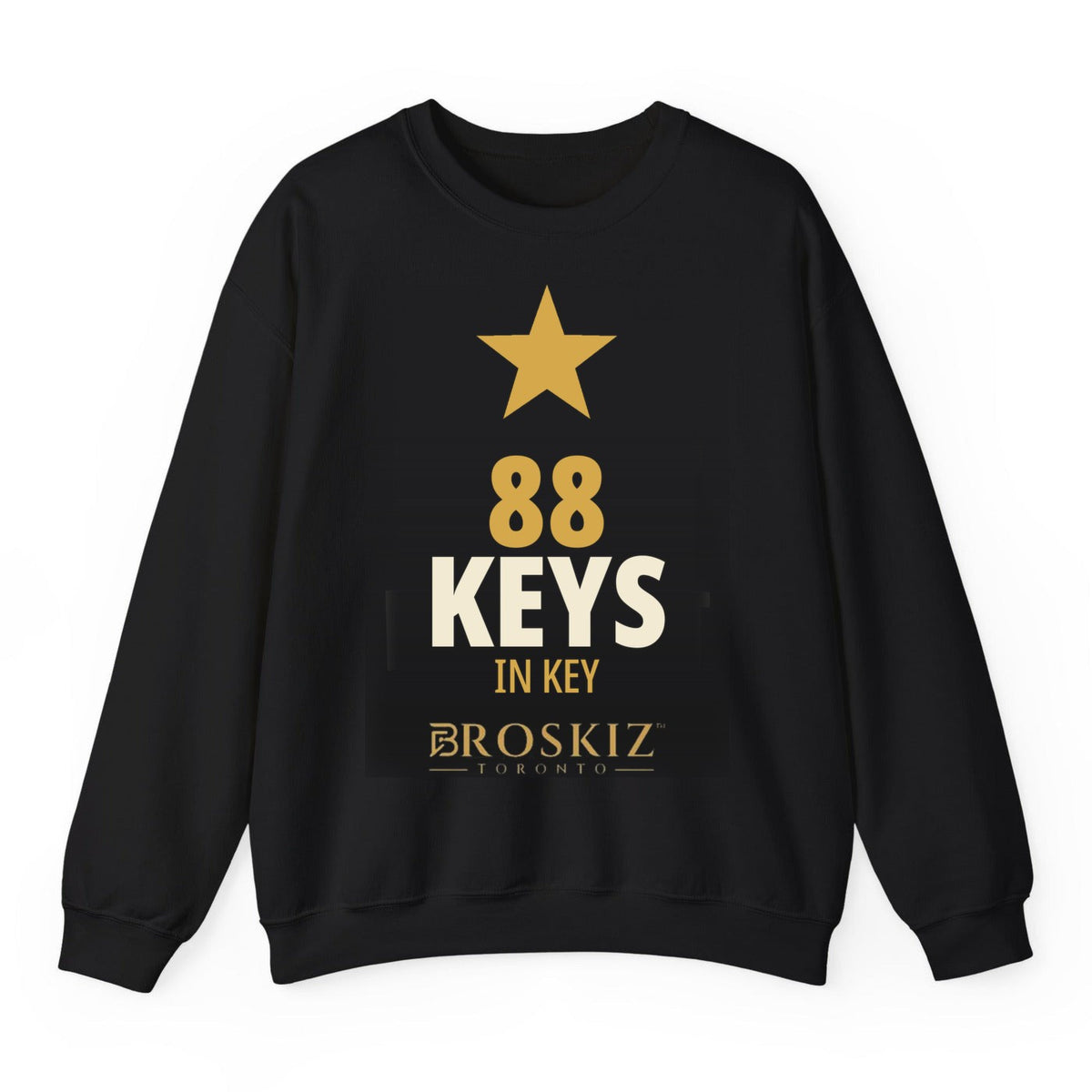 88 Keys Crewneck - Black