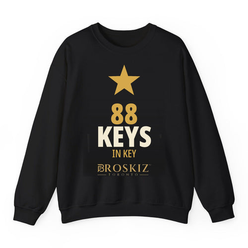 88 Keys Crewneck - Black