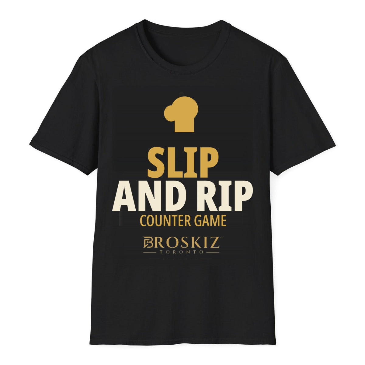 Slip and Rip Tee - Black