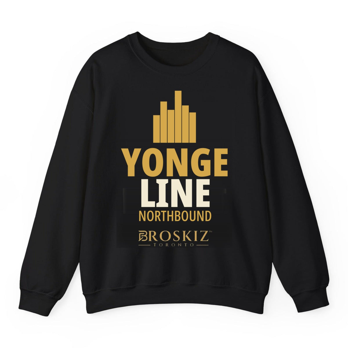 Yonge Line Crewneck - Black