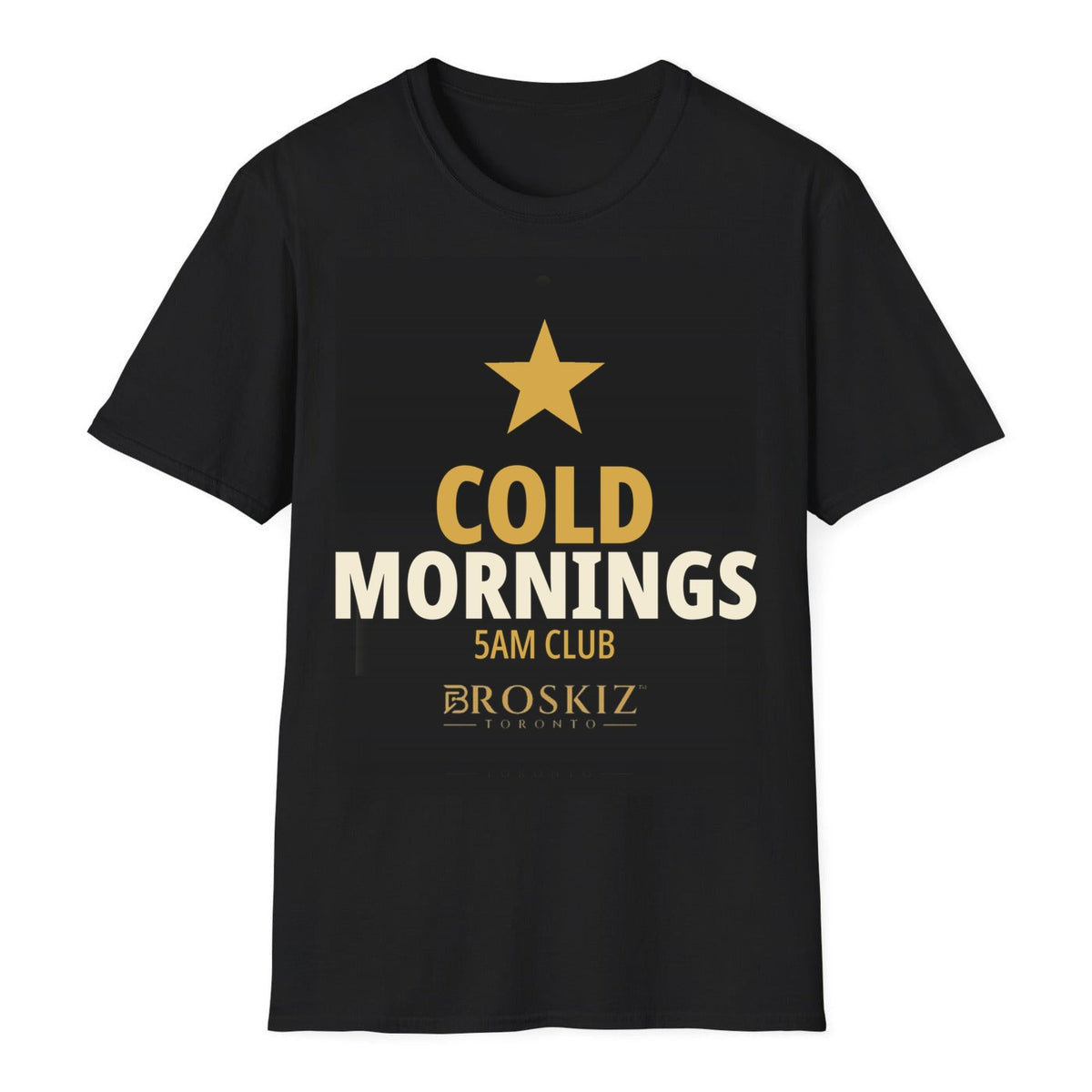 Cold Mornings Tee - Black
