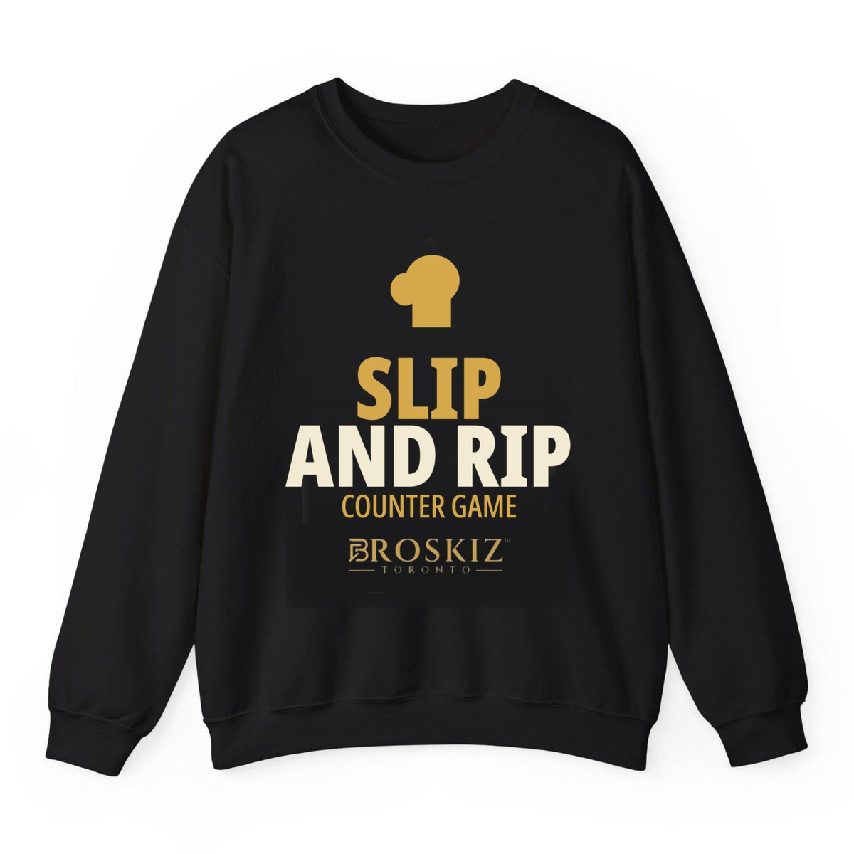 Slip and Rip Crewneck - Black
