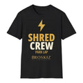 Shred Crew Tee - Black