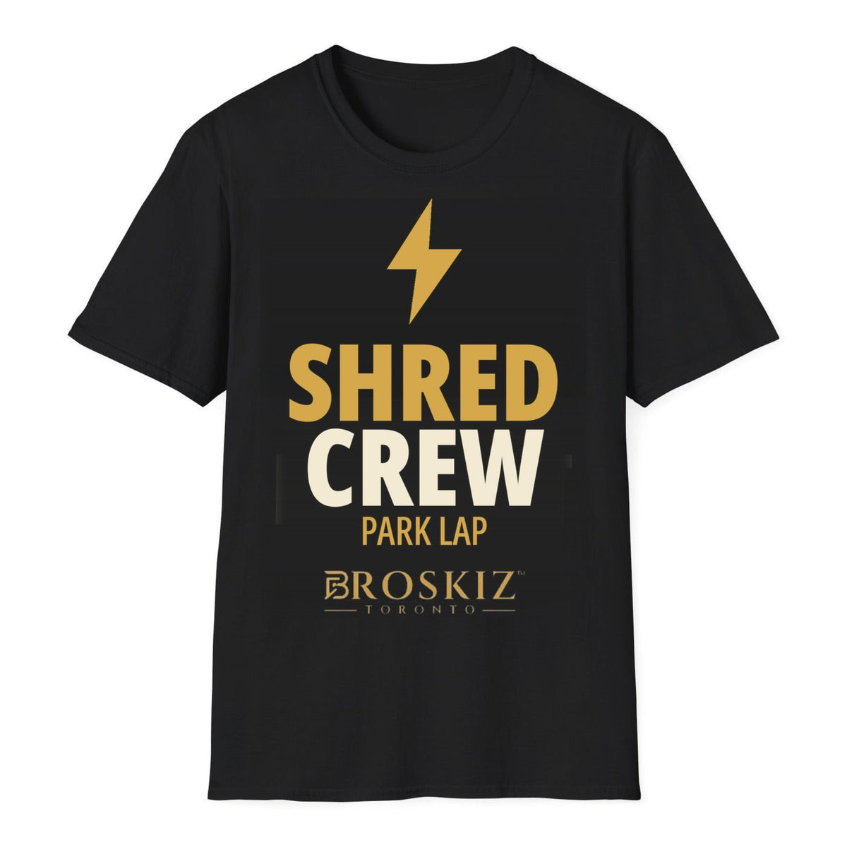 Shred Crew Tee - Black