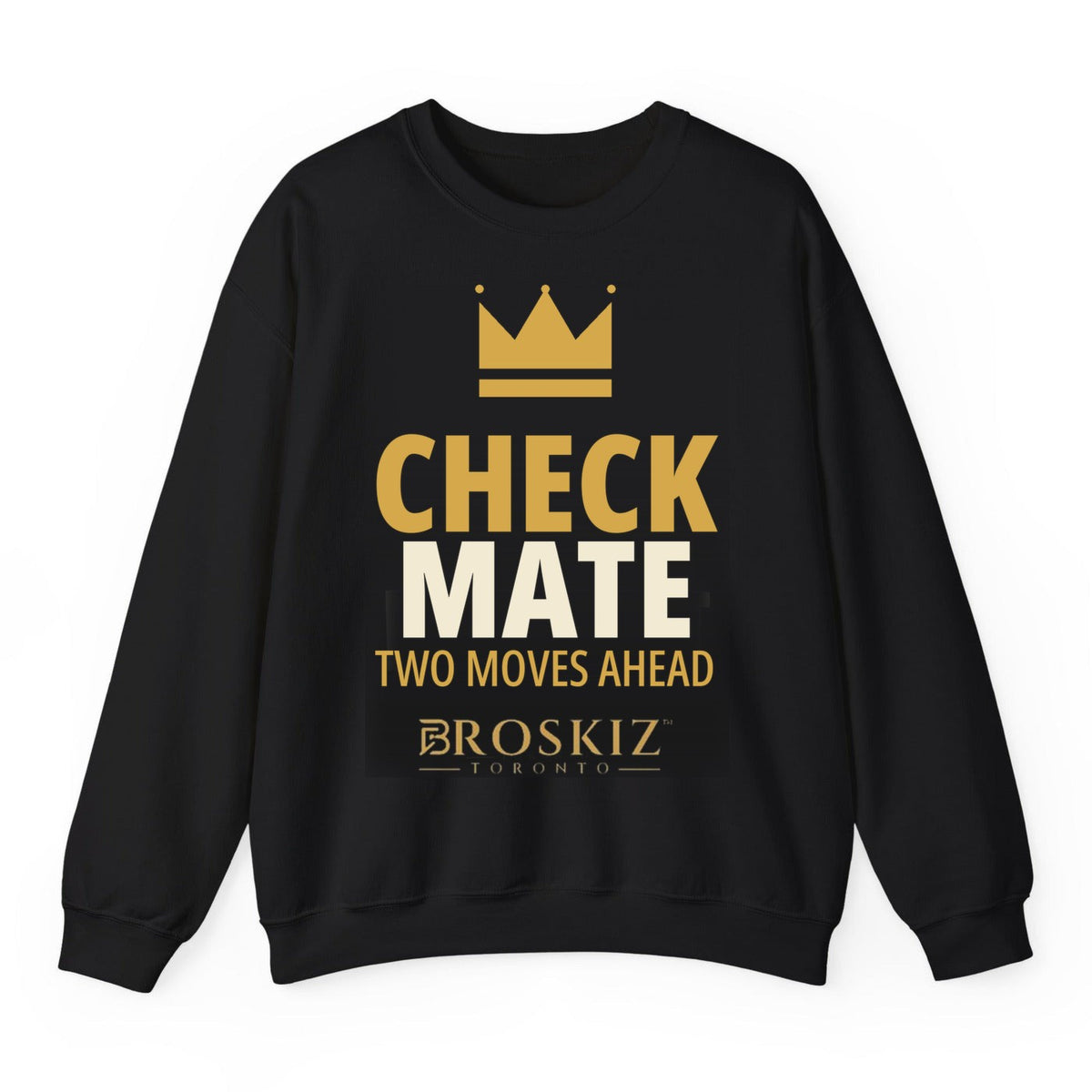 Checkmate Crewneck - Black