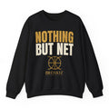 Nothing But Net Crewneck - Black flat mockup
