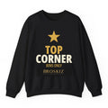 Top Corner Crewneck - Black