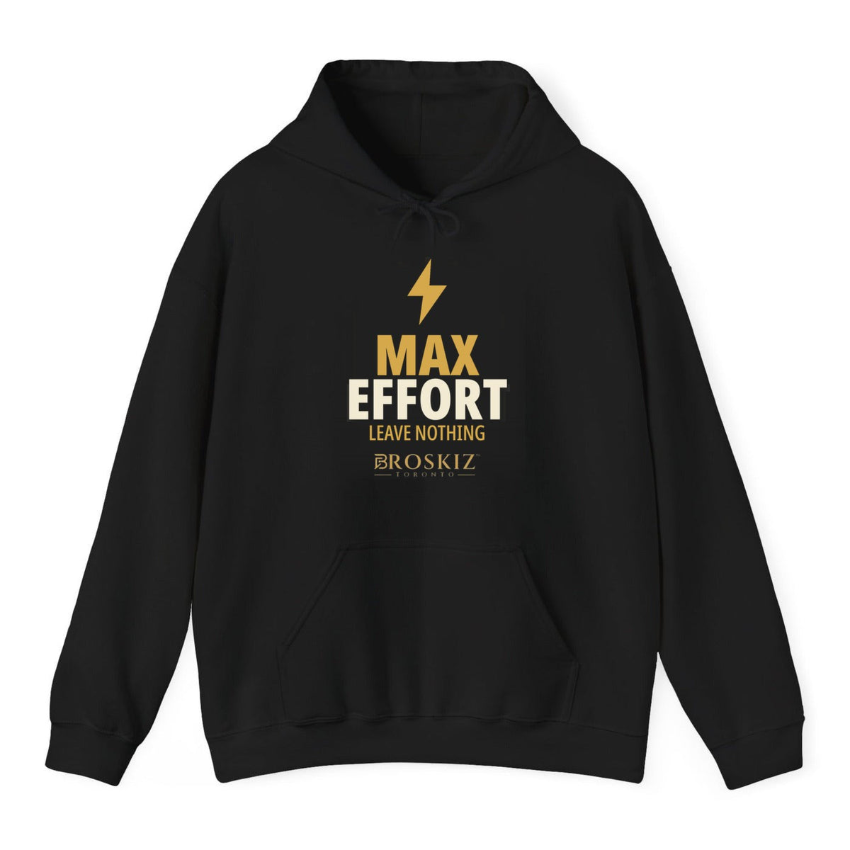 Max Effort Hoodie - Black