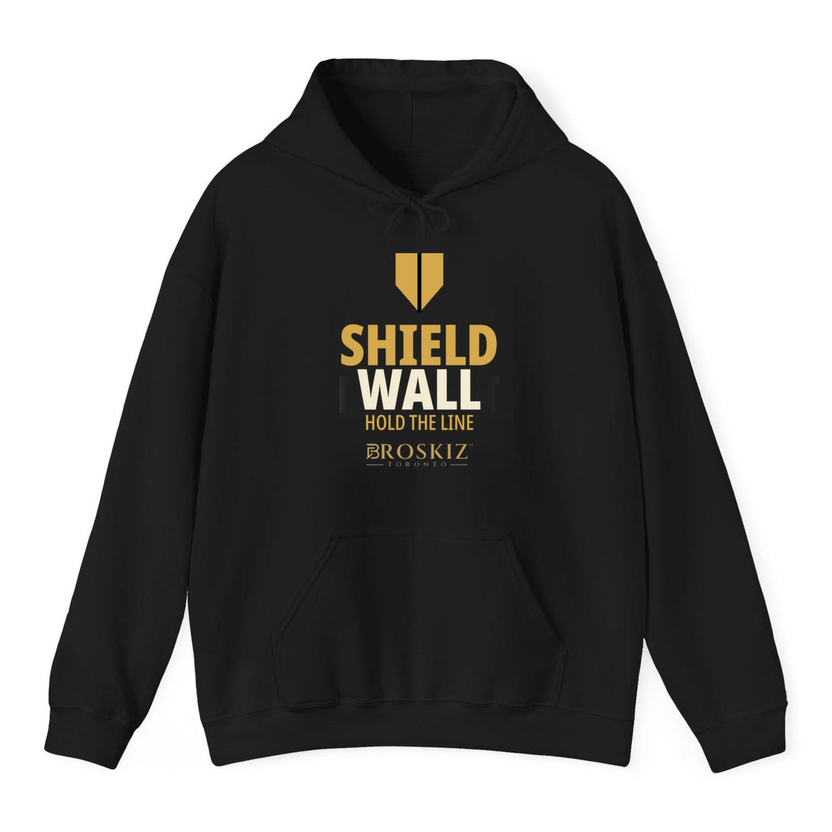 Shield Wall Hoodie - Black
