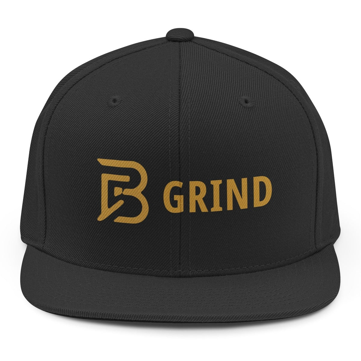 B Grind Snapback - Black mockup
