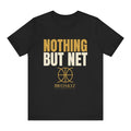 Nothing But Net Tee - Black flat mockup