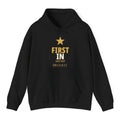 First In Hoodie - Black